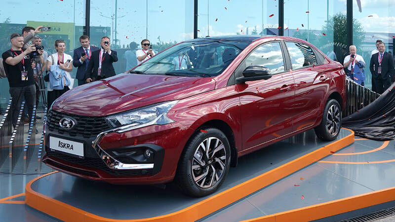 Стали известны точные размеры новой Lada Iskra