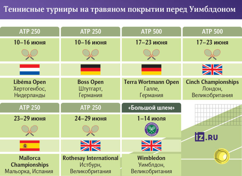 Трава Уимблдона: как наши топ-теннисисты проведут самую специфическую часть сезона