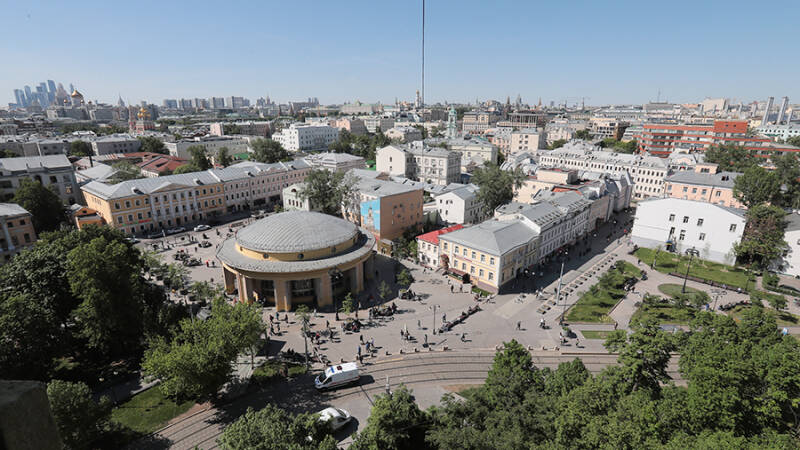 Район Замоскворечье в Москве стал одним из самых безопасных для автомобилистов