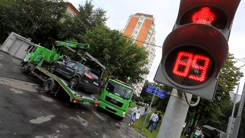 В Москве подсчитали число эвакуированных с мест для инвалидов авто